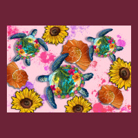 Sunflowers Turtle Long Sleeve Tee | Teevron