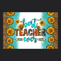 Best Teacher Ever Skinny Metal Can Holder Vintage Tee | Teevron