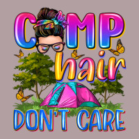 Camp Hair Don't Care Vintage Hoodie | Teevron