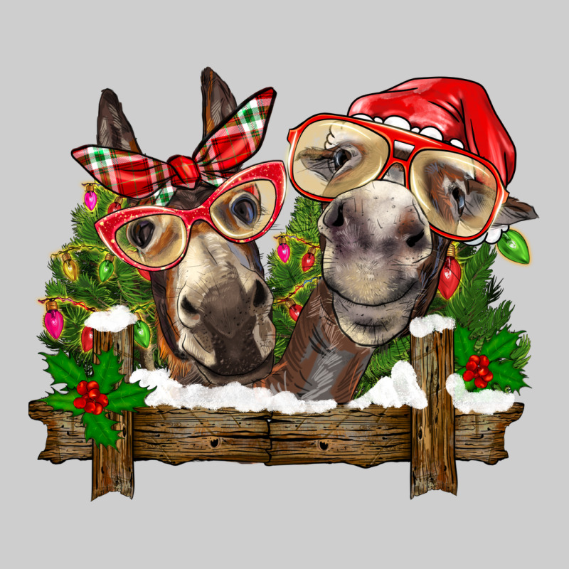 Christmas Donkeys Premium Tee by BarkalooDesign | Teevron
