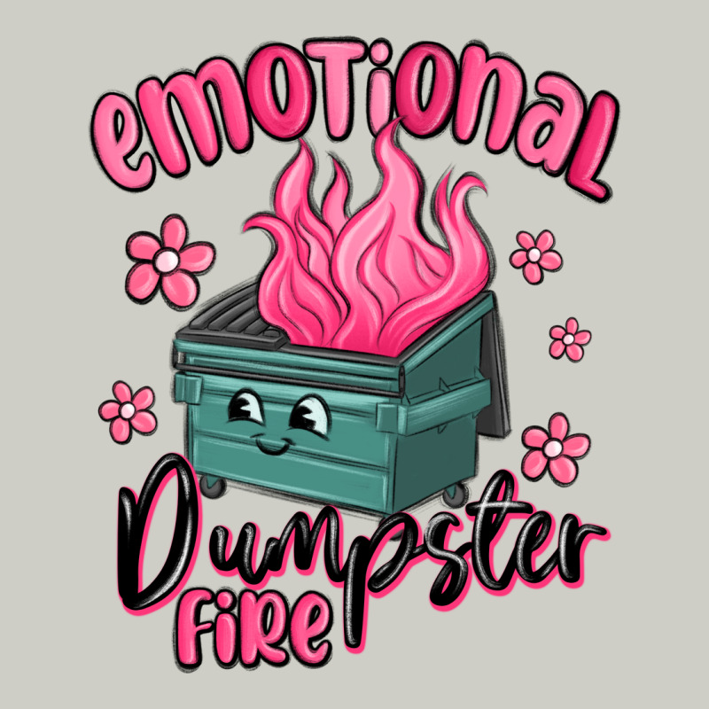 Emotional Dumpster Fire Heavyweight Hoodie by MaliasSmallBusiness | Teevron