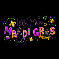 Little Miss Mardi Gras Urban Hoodie | Teevron