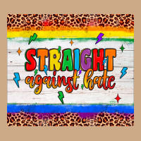 Straight Against Hate Tumbler Vintage Hoodie | Teevron