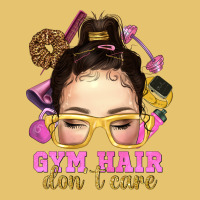 Messy Bun Gym Hair Dont Care Premium Sweatshirt | Teevron