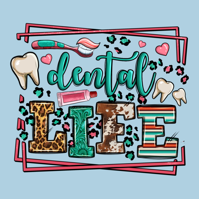 Dental Life Leopard Frame Premium Hoodie by LillyAllenDesigns | Teevron