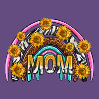 Mom With Sunflower Rainbow Mothers Day Vintage Hoodie | Teevron