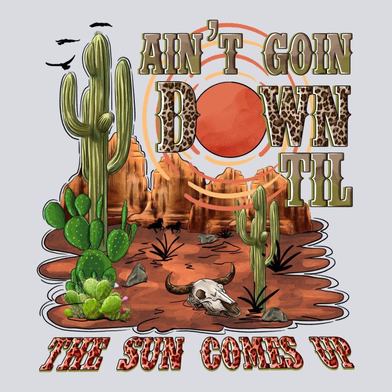 Aintgoin Down Til The Sun Comes Up Desert Zipper Hoodie by NancyCooperArtShop | Teevron