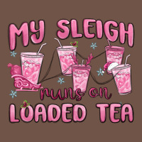 My Sleigh Runs On Loaded Tea Premium Sweatshirt | Teevron