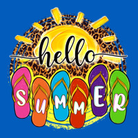 Hello Summer With Flip Flops Urban Hoodie | Teevron