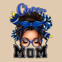 Cheer Mom Messy Bun Heavyweight Sweatshirt | Teevron
