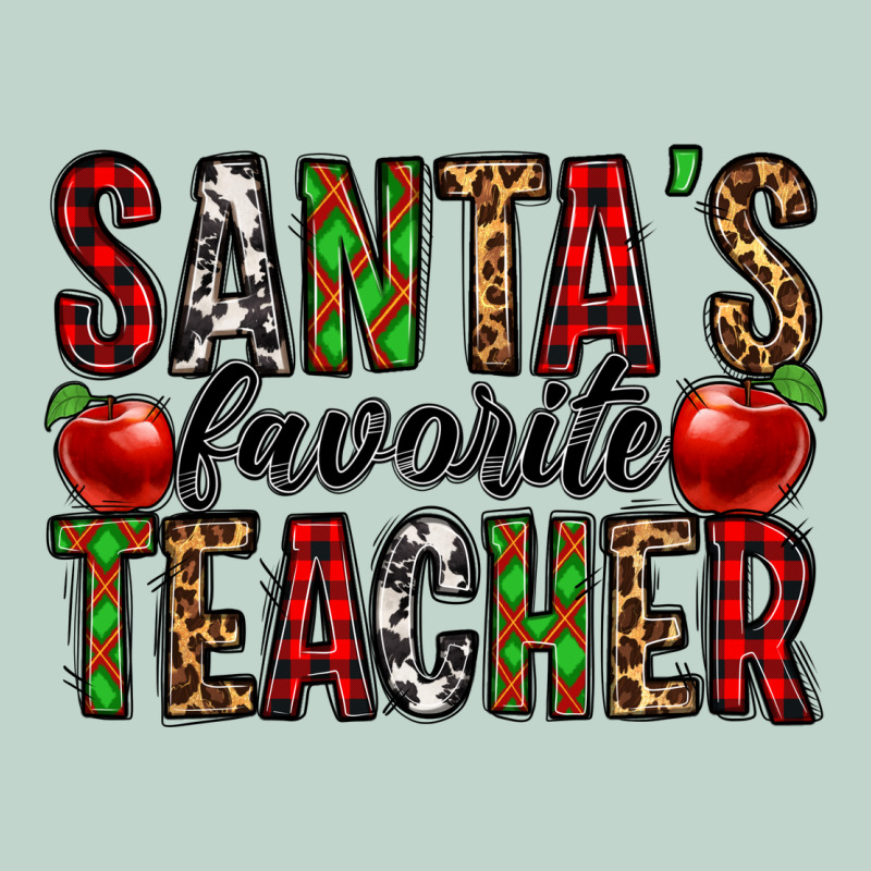 Santa's Favorite Teacher Zipper Hoodie by Jasminsmagicworld | Teevron