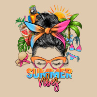 Summer Vibes Messy Bun Heavyweight Sweatshirt | Teevron