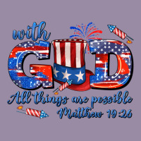 With God All Things Are Possible Usa Classic Tee | Teevron