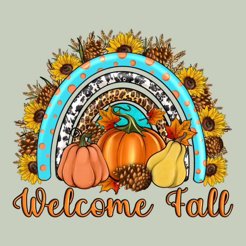 Welcome Fall Rainbow Long Sleeve Tee by Artiststas | Teevron