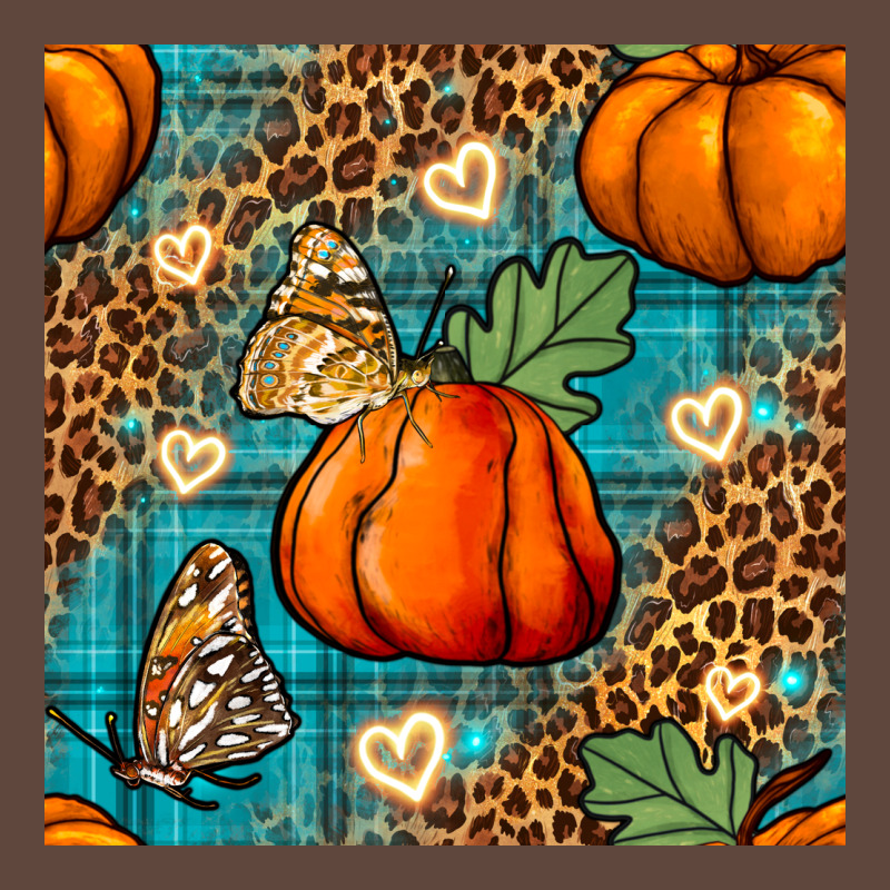 Pumpkin And Butterfly Seamless Pattern Classic Tee by BundleAndBundleShop | Teevron