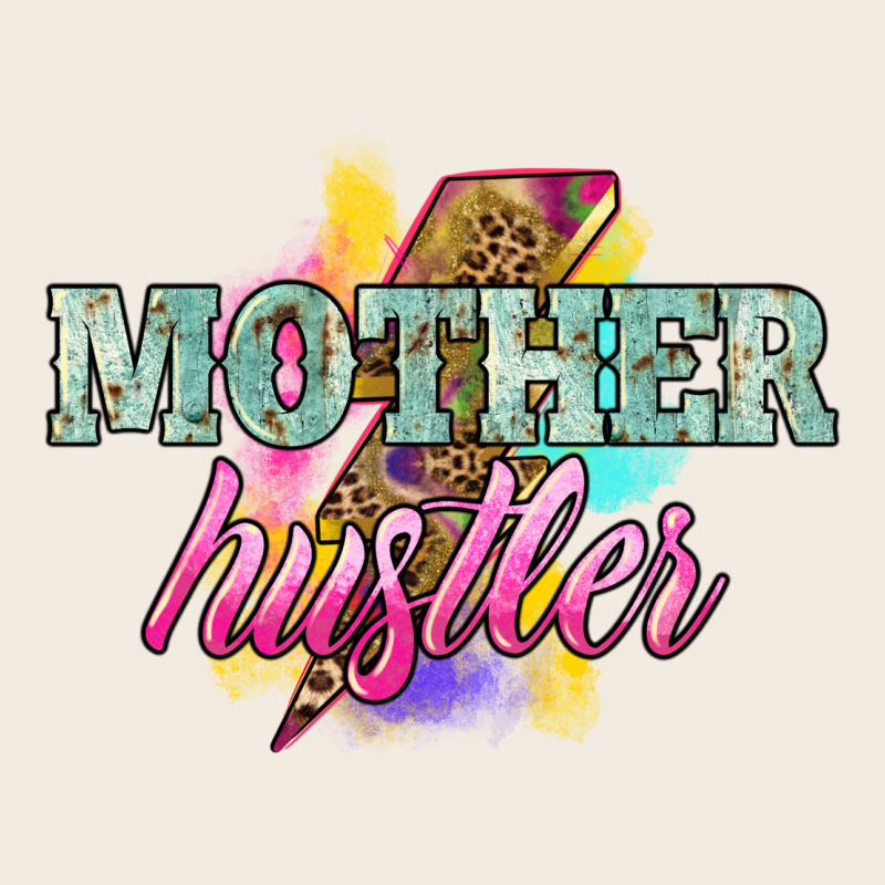 Mother Hustler Lightning Bolt Premium Sweatshirt by NancyCooperArtShop | Teevron