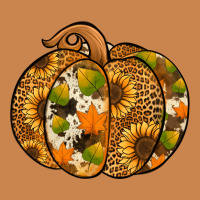 Leopard Cowhide Sunflower Pumpkin Heavyweight Hoodie | Teevron