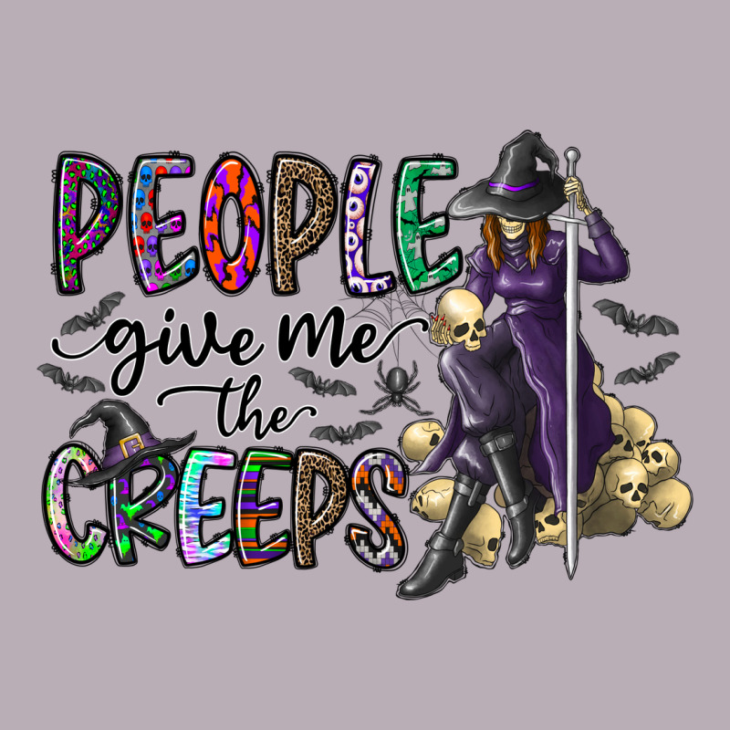 People Give Me The Creeps Vintage Tee by CowhideDigitalArt | Teevron