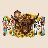 Mom Highland Cow Urban Heavy Tee | Teevron
