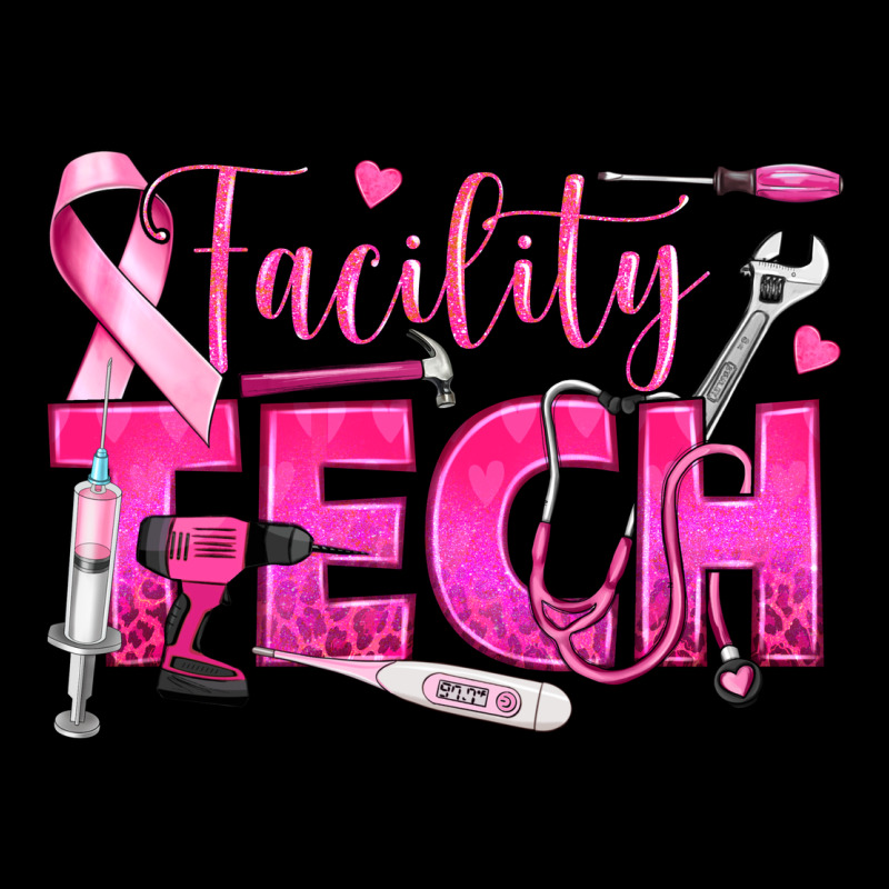 Breast Cancer Facility Tech Urban Hoodie by texasbilliewilder | Teevron