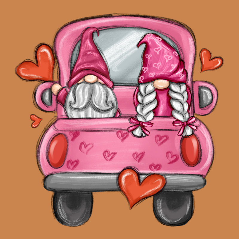Valentines Day Gnome Truck Heavyweight Hoodie by MaliasSmallBusiness | Teevron