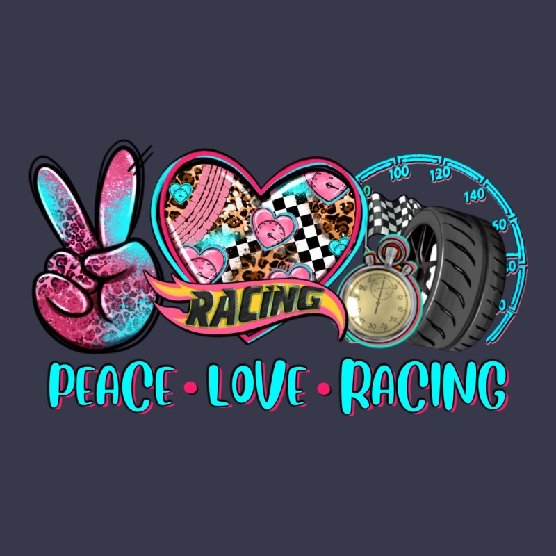 Peace Love Racing Long Sleeve Tee by AdoDesignShop | Teevron