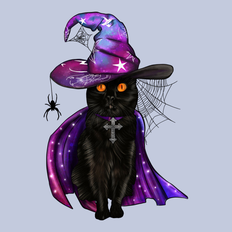 Black Witch Cat Long Sleeve Tee by BundleAndBundleShop | Teevron