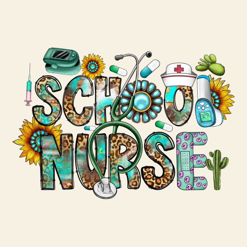 School Nurse Vintage Tee by CowhideDigitalArt | Teevron