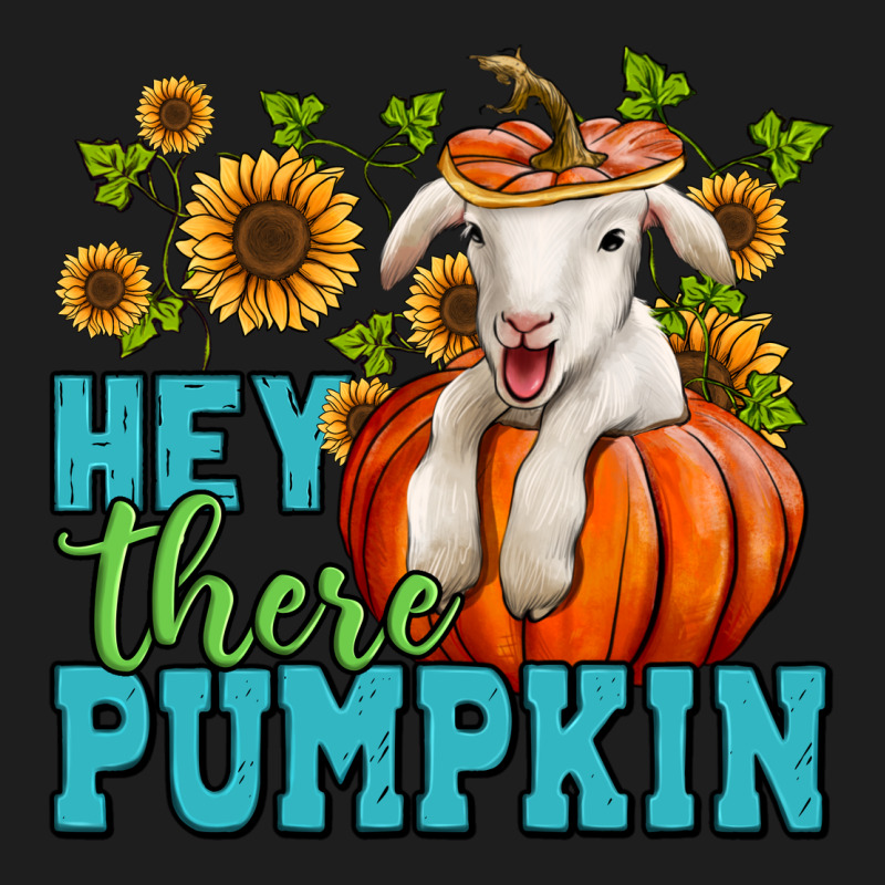 Hey There Pumpkin Lamb Heavyweight Hoodie by NancyCooperArtShop | Teevron