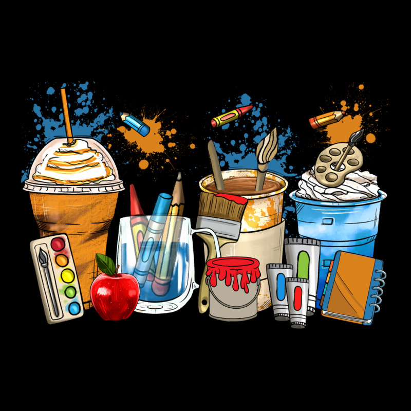 Art Teacher Coffee Cups Heavyweight Sweatshirt by Zillion Design Studio | Teevron