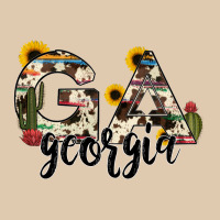 Georgia State Cowhide Serape Cactus Heavyweight Sweatshirt | Teevron