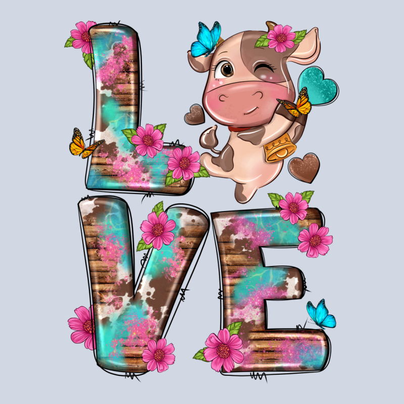 Love Little Cute Cow Premium Sweatshirt by NancyCooperArtShop | Teevron