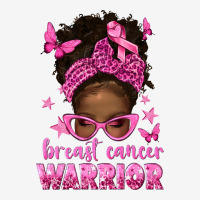 Afro Messy Bun Breast Cancer Warrior Urban Hoodie | Teevron