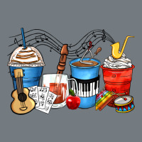 Music Teacher Coffee Cups Heavyweight Sweatshirt | Teevron