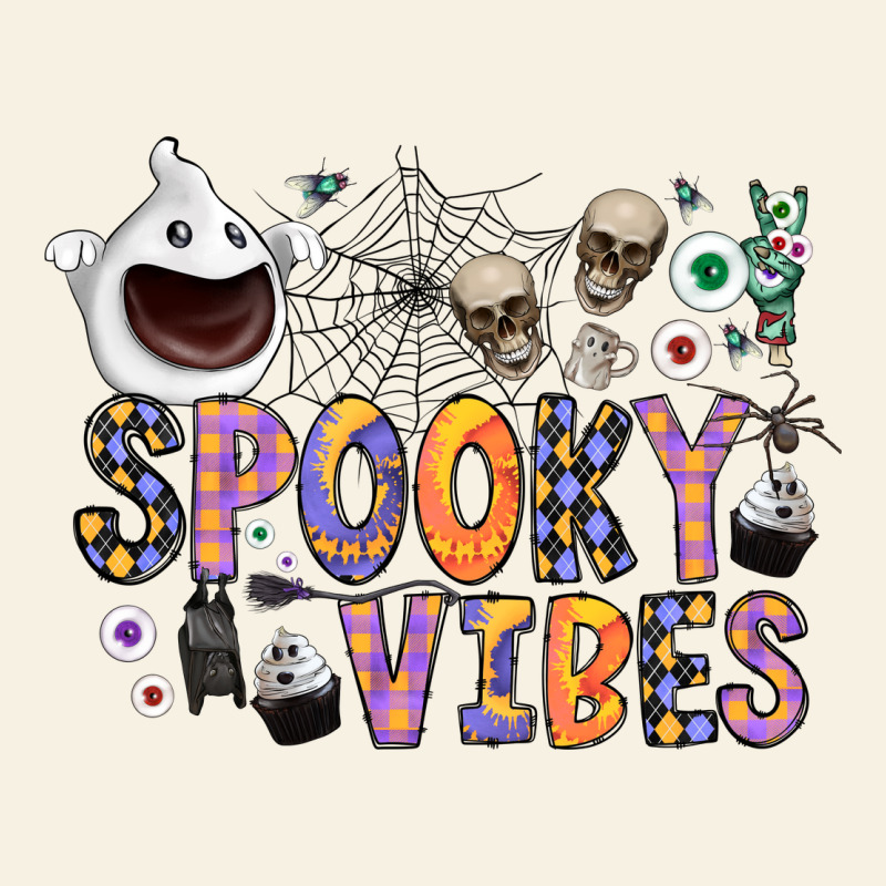 Spooky Vibes Vintage Tee by CowhideDigitalArt | Teevron
