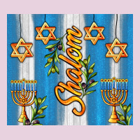 Shalom With Star Of David Ladies Tee | Teevron