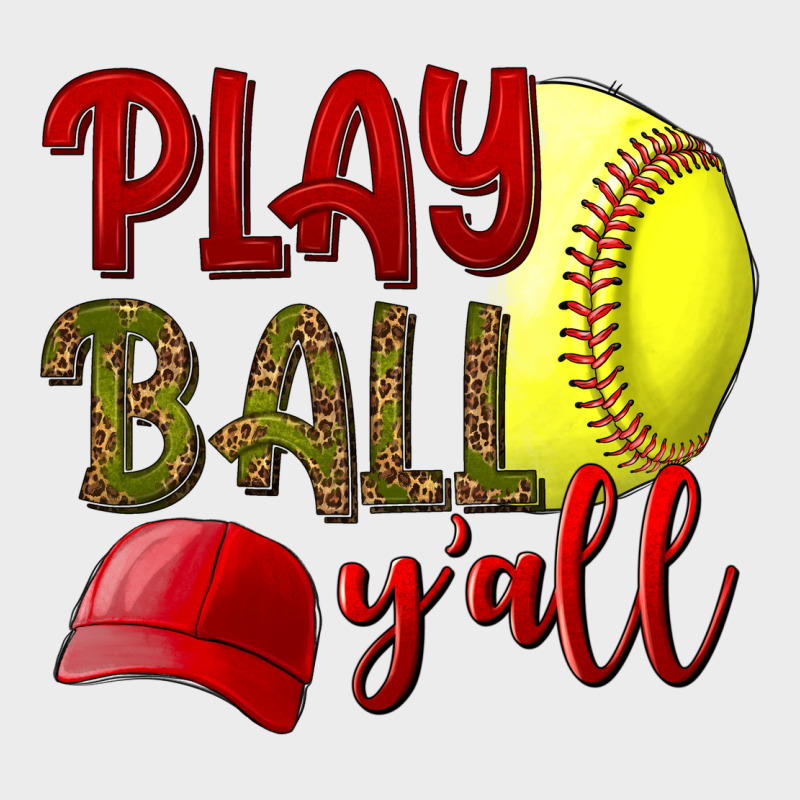 Play Ball Y'all Softball Urban Hoodie by NancyCooperArtShop | Teevron