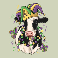 Mardi Gras Cow Heavyweight Hoodie | Teevron