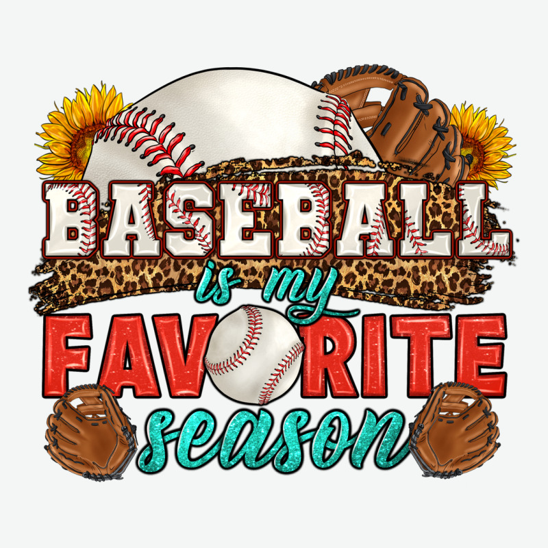 Baseball Is My Favorite Season Urban Heavy Tee by HRA Design Shop | Teevron