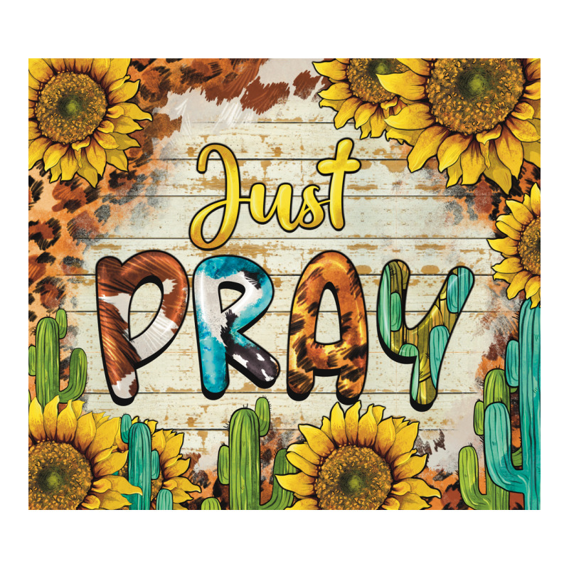 Just Pray Urban Heavy Tee by BarkalooDesign | Teevron