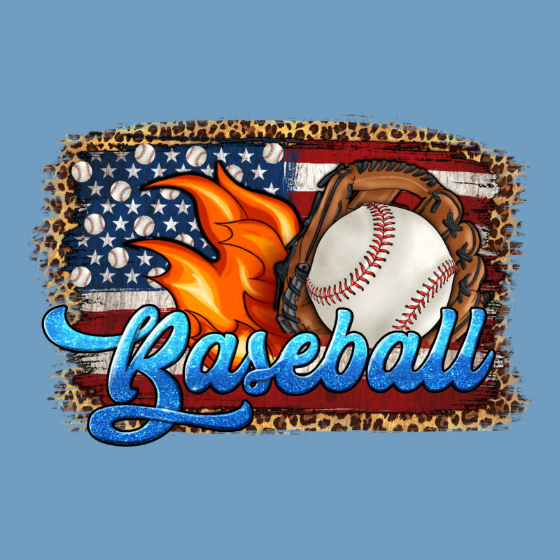 Western American Flag Baseball Urban Heavy Tee by HRA Design Shop | Teevron