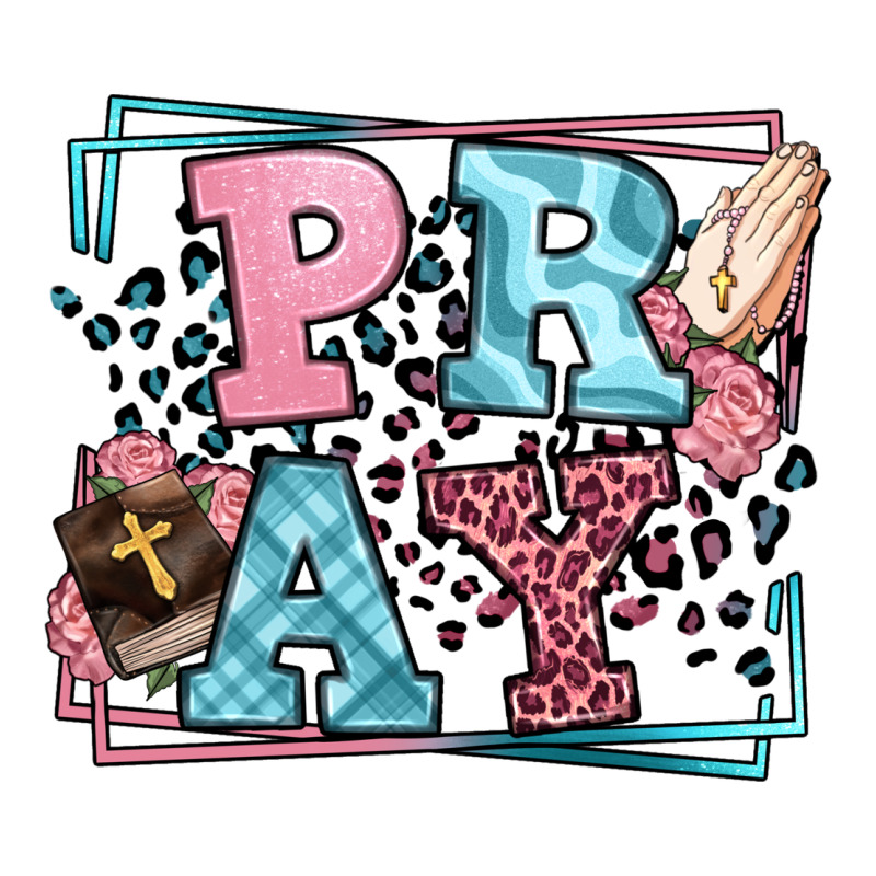 Pray Leopard Frame Premium Hoodie by LillyAllenDesigns | Teevron