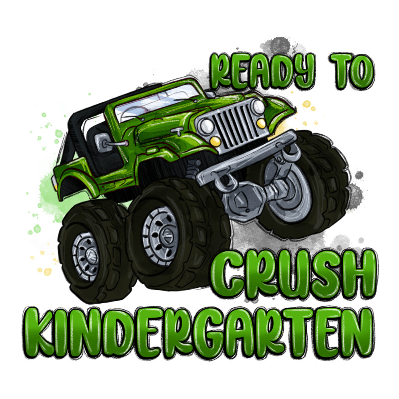 Ready To Crush Kindergarten Heavyweight Hoodie by MaliasSmallBusiness | Teevron