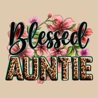 Flowers Blessed Auntie Heavyweight Sweatshirt | Teevron
