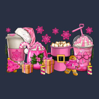 Pink Christmas Coffee Cups Heavyweight Sweatshirt | Teevron