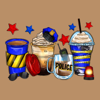 Police Coffee Cups Vintage Hoodie | Teevron
