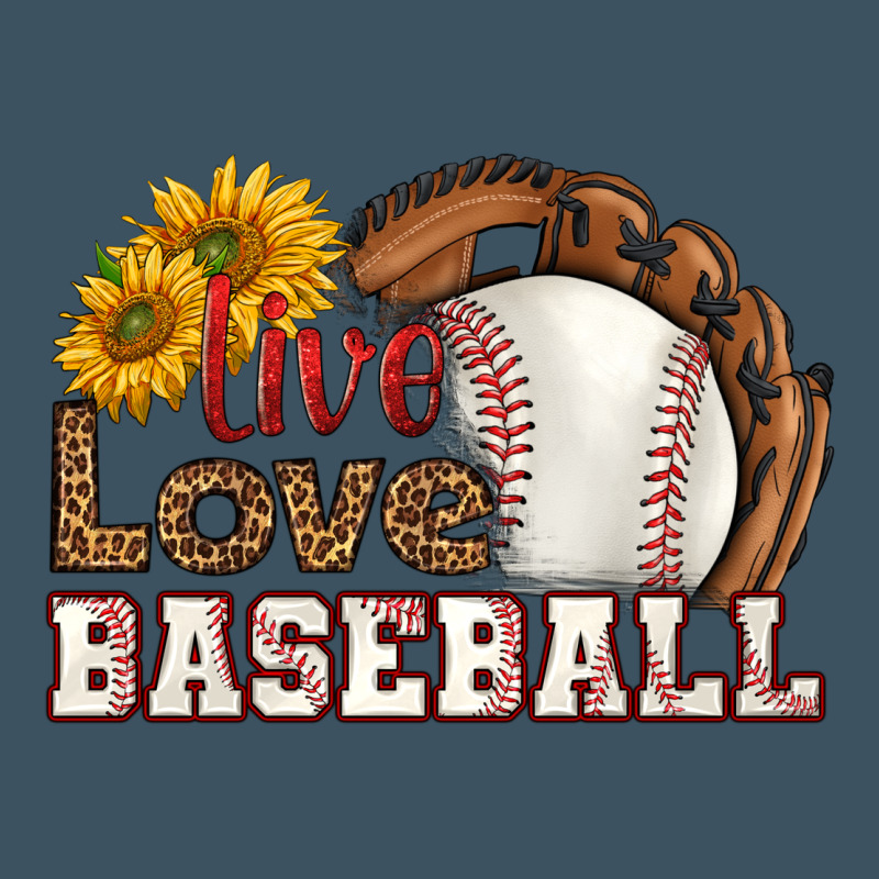 Live Love Baseball Urban Heavy Tee by HRA Design Shop | Teevron