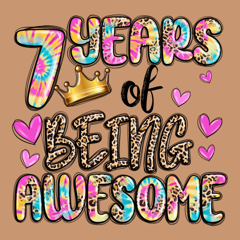 7 Years Of Being Awesome Heavyweight Hoodie by MaliasSmallBusiness | Teevron