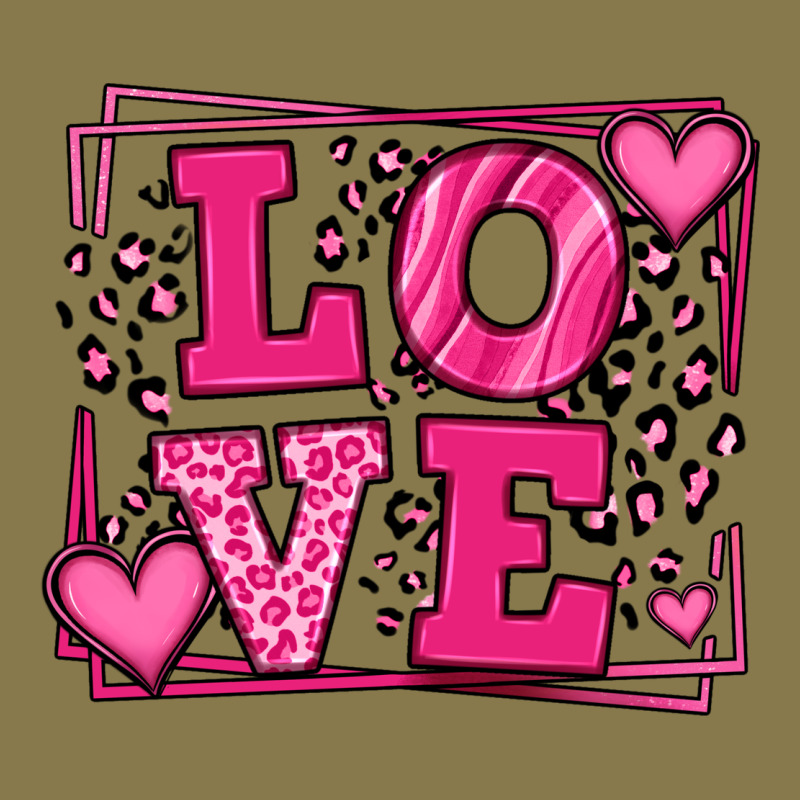 Love Leopard Frame Premium Hoodie by LillyAllenDesigns | Teevron