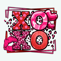 Xoxo Valentine's Day Leopard Frame Premium Hoodie | Teevron
